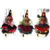 Lot de 3 clochette clown 14cm -C 10383