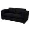 Sofa cooper black 2,5 seats 195x90xh.74cm Kingsbridge -SC2003-33-12