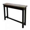Console table mandalay black / oak 170x40xh.78 cm Kingsbridge -TA2003-98-12