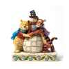 Winter hugs winnie the pooh & tigger Figurines Disney Collection -4033265