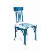 Chaise bistrot bleue Acrila -Acrila179