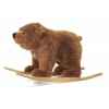 Ours à bascule urs, brun chiné STEIFF -048920