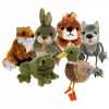 Marionnette à doigts lot de 6 animaux de la forêt -PC002023 The Puppet Company