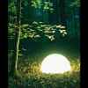 Lampe ronde socle à visser blanche Moonlight -magr750015