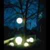 Lampe ronde socle à enfouir blanche Moonlight -mbg250020