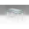 Bureau en plexiglas & verre Marais International -MT25SP150