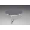 Table basse ronde carbone & acier Marais International -SAT80CC