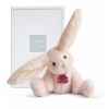 Peluche fluffy - lapin rose pm histoire d'ours -2734