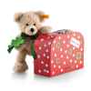 Ours en peluche teddy fynn dans sa valise steiff -114007
