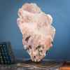 Plaque de calcédoine rose polie - brésil Objet de Curiosité -PUMI700