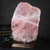 Plaque fine de quartz rose poli gm Objet de Curiosité -PUMI862-2