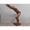 Statue classy sujet plongeur antique Edelweiss -C9572