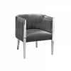 Fauteuil gris foncé gent Edelweiss -D5027