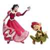 Statuette Christmas blanche neige et simplet Figurines Disney Collection -4058287