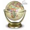 Globe 10 cm tournant antique politique cartothèque egg -CAEGL10ANT