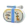 Figurine simba organic snack box with cutlery set collection disney enchanté -A28980