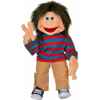 Grande marionnette à main gant garçon ventriloque chrischi Living Puppets -W809