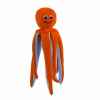 Marionnette à main pieuvre Peti,orange en tissus Kersa -14096