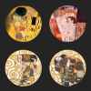 Lot de 4 sous-verres motif oeuvres de Klimt CS04KL