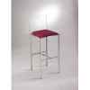 Tabouret bar Marais en acier inoxydable poli -MG3T1