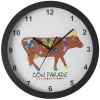 Horloge noire et blanche Vache Black Cow -blckHORLL