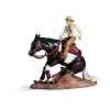 Figurine Set d'équitation western Schleich -42036