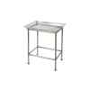 Table Métal set 2 gris clair Hindigo -JE13LGREY