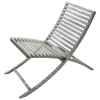 Chaise Métal jardin couleur patine rouille Hindigo -JE12ACI