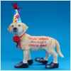 Figurine Chien Labrador Happy Birthday -HP16931