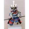 Figurine Samourai peinte Gilles Carda Yari Soleil rouge -48C