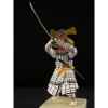 Figurine Samourai peinte Gilles Carda Katana blanc Eventail -83C