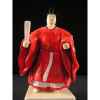 Figurine Samourai peinte Gilles Carda Noble rouge -108C