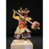 Figurine Samourai peinte Gilles Carda Massue beige -178C