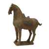 Sculpture cheval en terre cuite artisanat Chine -cer069