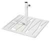 Pied de parasol Sywawa Socle Heavy blanc tube60 -72839010