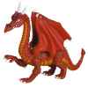 Figurine le dragon rouge-60459