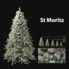 Sapin de Noël 180 cm Professionnel St Moritz Winter Tree 300 lumières White-Berry 