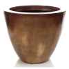 Vases-Modèle Karan Planter, surface bronze nouveau-bs3325nb