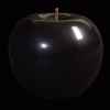Pomme noire brillant glacé Bull Stein - diam. 95 cm indoor