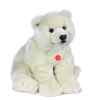 Peluche Hermann Teddy Collection Ours Blanc Assis 50 cm -91530 0