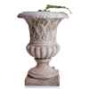 Vases-Modèle Spring Urn, surface pierres romaine combinés au fer-bs2131ros/iro