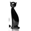Chat noir en verre de Murano V03052S