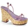 Figurine chaussure miniature collection just the right shoe 1970 - cork wedge - rs25093