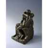 Figurine art mouseion auguste rodin le baiser 24crn bronze  ro11 3dMouseion