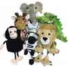 Marionnette à doigts lot de 6 animaux d\'Afrique -PC002020 The Puppet Company