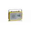Radio am fm compacte portable jaune tangent -uno 2go-j