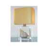 Petite Lampe Rectangle Lougre Jaune Abat-jour Rectangle Jaune-108