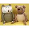 Peluches Animaux tricot - le chat