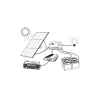 Kit solaire 90w - 12v/220v KITSOL-5-PH12-180