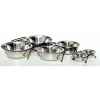 Support de 2 gamelles inox 21 cms Sellerie Canine Vendéenne 16123